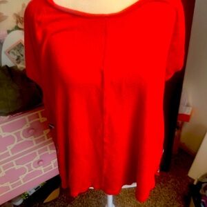Talbots Scarlet Short Sleeve Tee